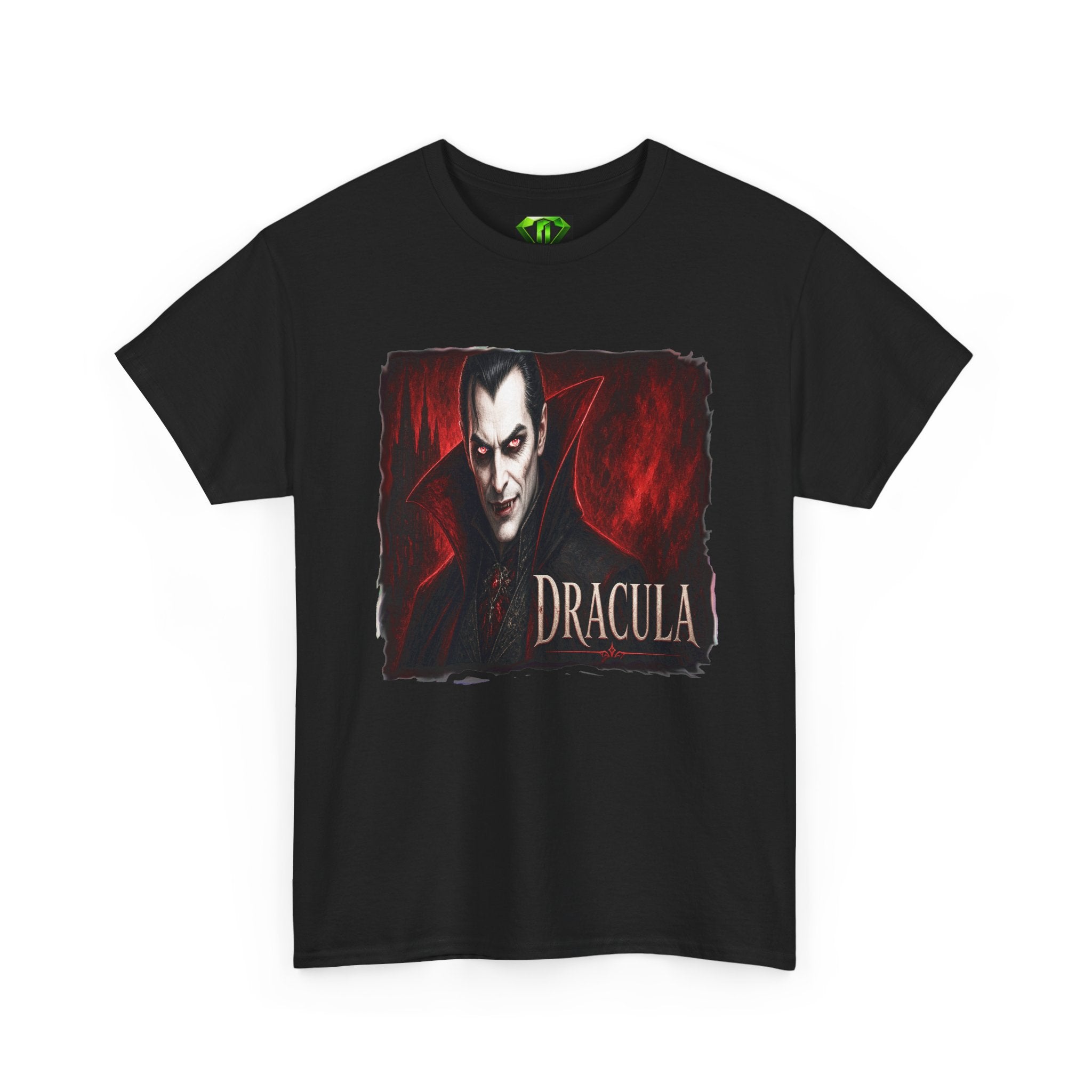 The Dracula Stare - Kryptonite T-Shirt | Kryptonite Black Unisex Tee, S-4XL