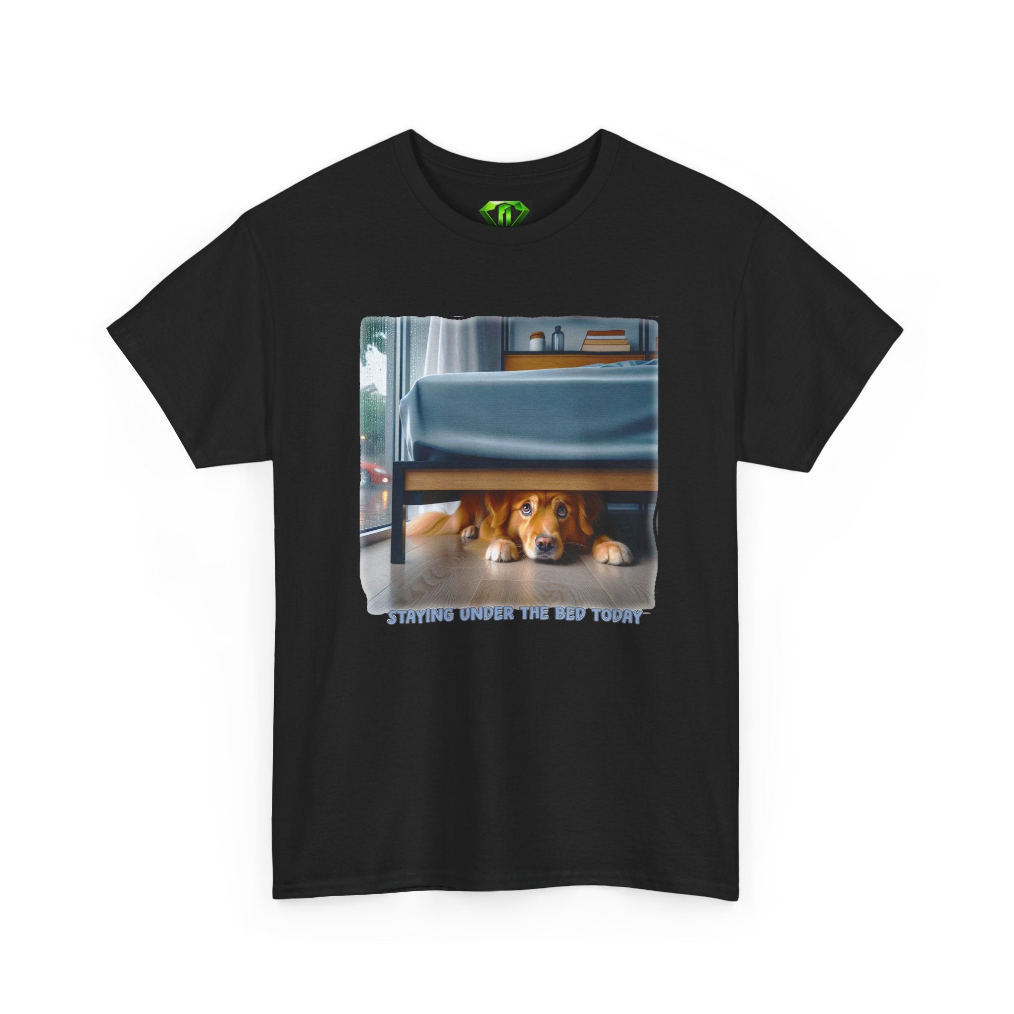Staying under the Bed -  Kryptonite T-Shirt | Kryptonite Black Unisex Tee, S-4XL