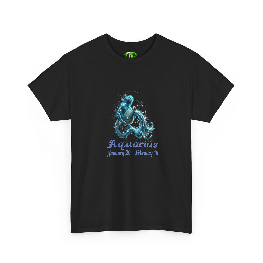 Aquarius - Kryptonite T-Shirt | Kryptonite Black Unisex Tee, S-4XL