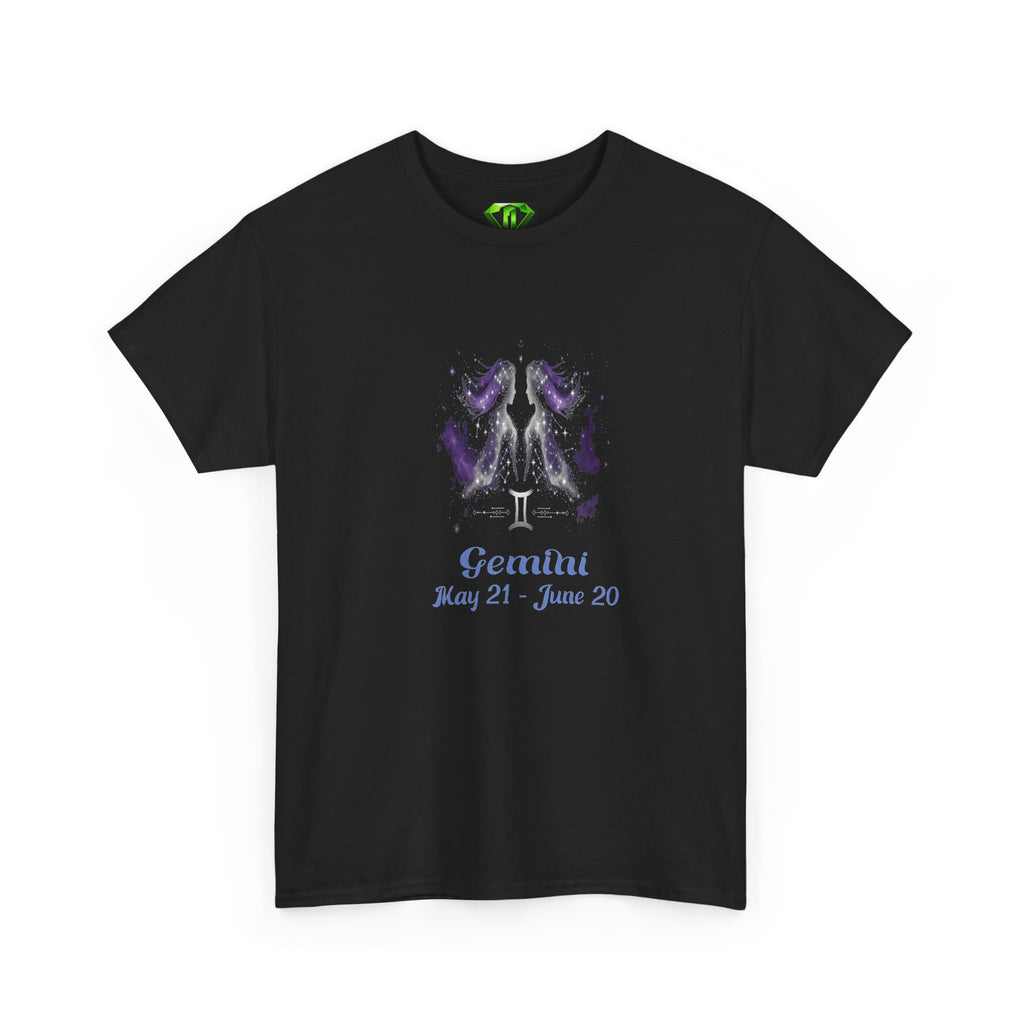 Gemini - Kryptonite T-Shirt | Kryptonite Black Unisex Tee, S-4XL