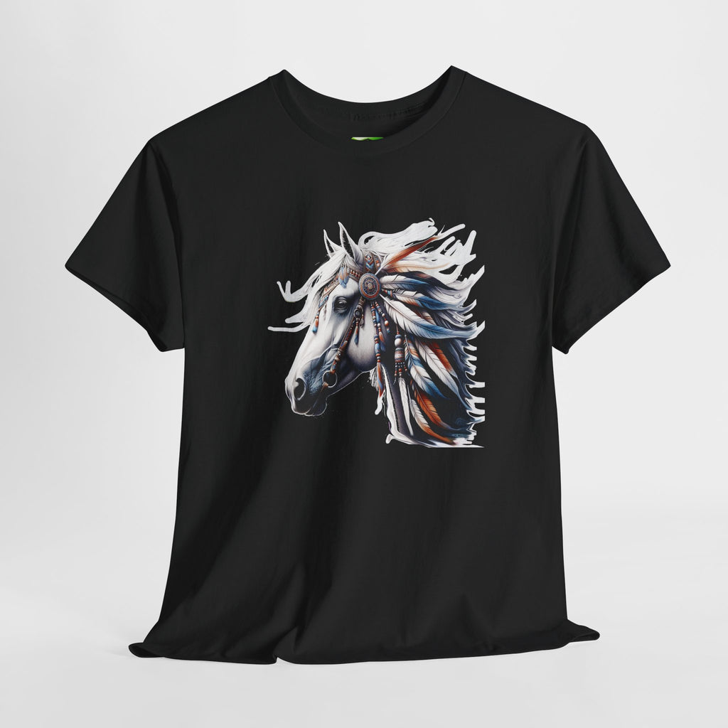 Native American Horse - Kryptonite T-Shirt | Kryptonite Black Unisex Tee, S-4XL