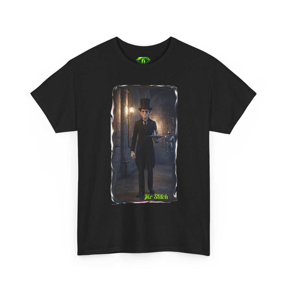 Mr. Stitch — The Butler - Kryptonite T-Shirt | Kryptonite Black Unisex Tee, S-4XL