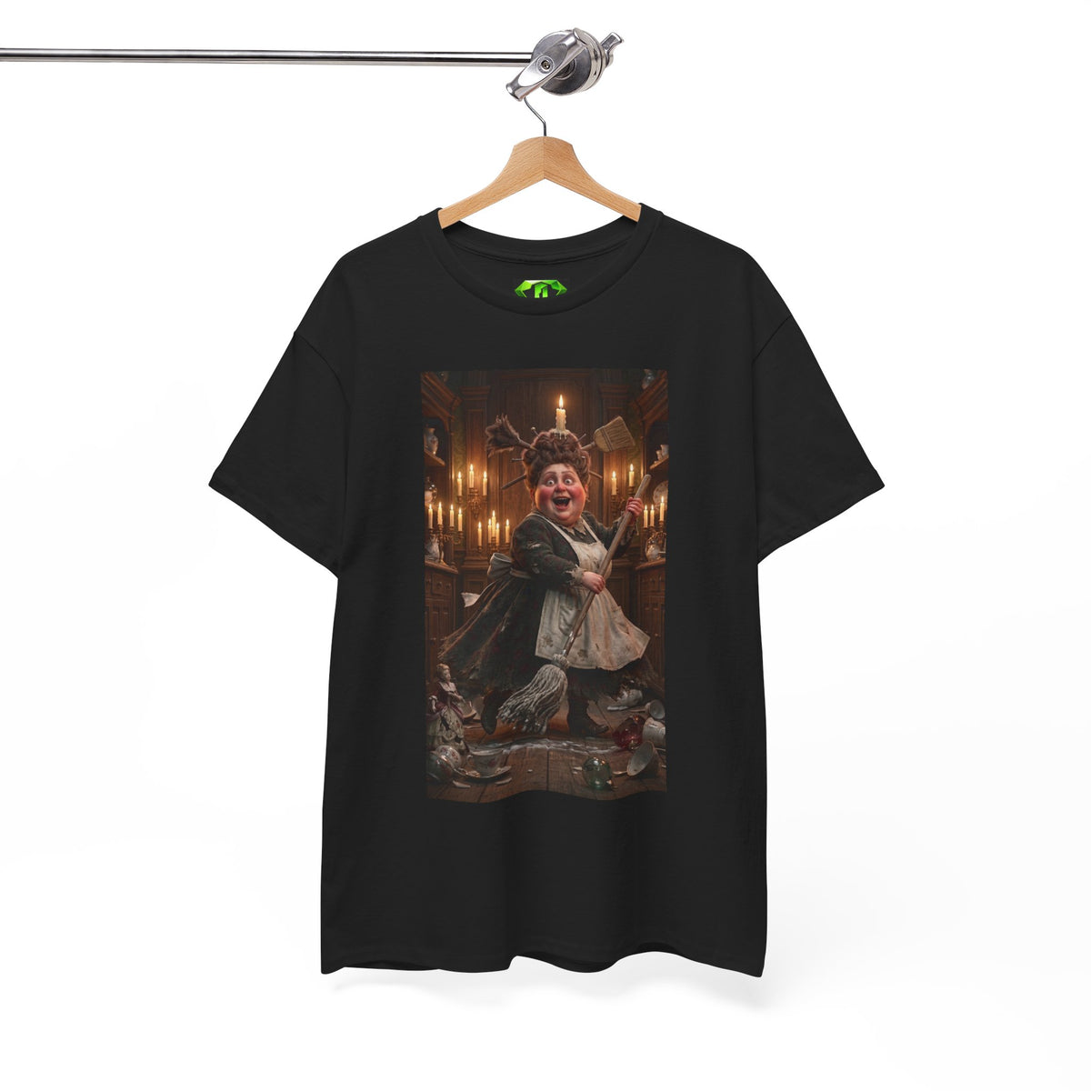 Oksana Heart of the Manor - The Duskmores Collection Gothic T-Shirt | Kryptonite Black Unisex Tee, S-4XL