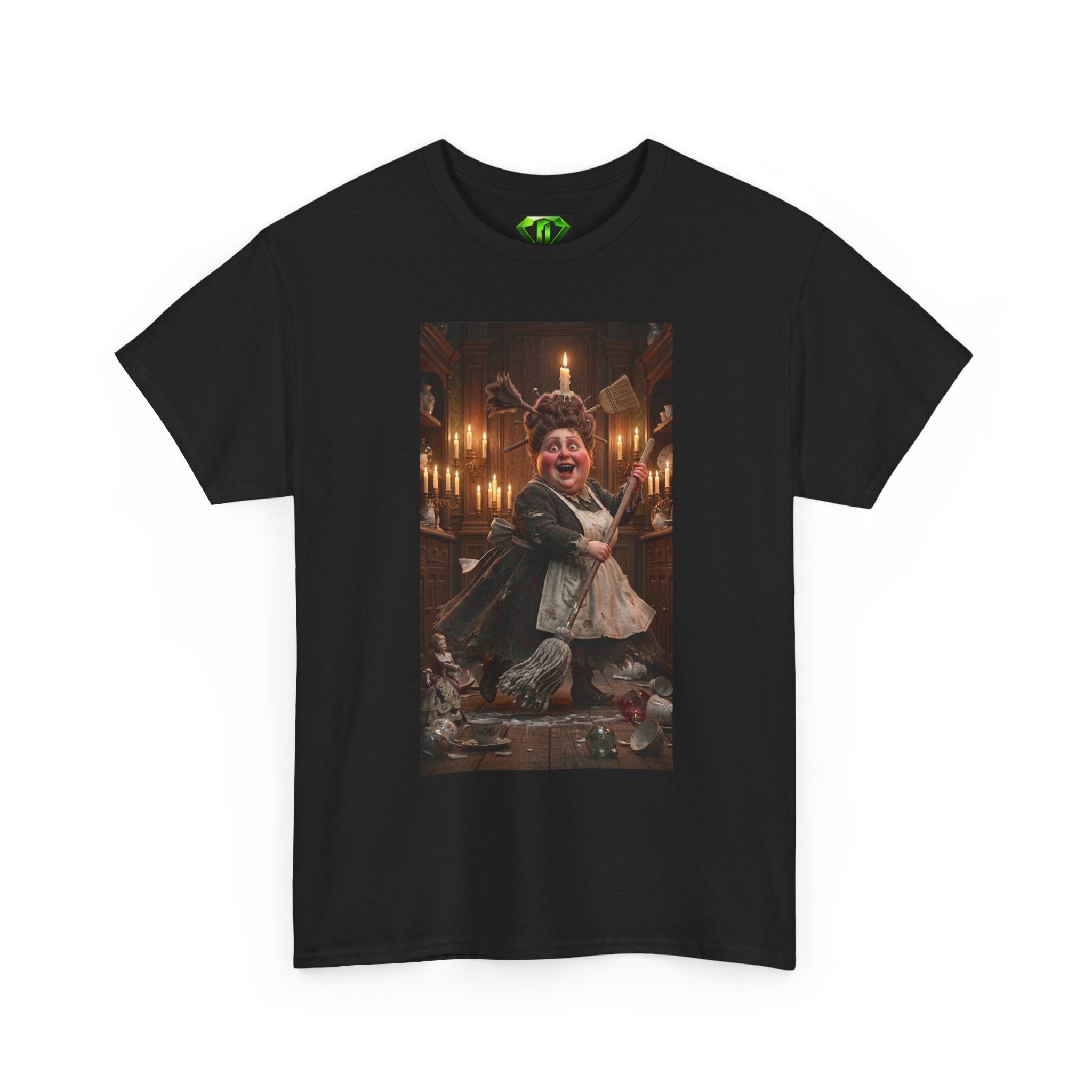 Oksana Heart of the Manor - The Duskmores Collection Gothic T-Shirt | Kryptonite Black Unisex Tee, S-4XL