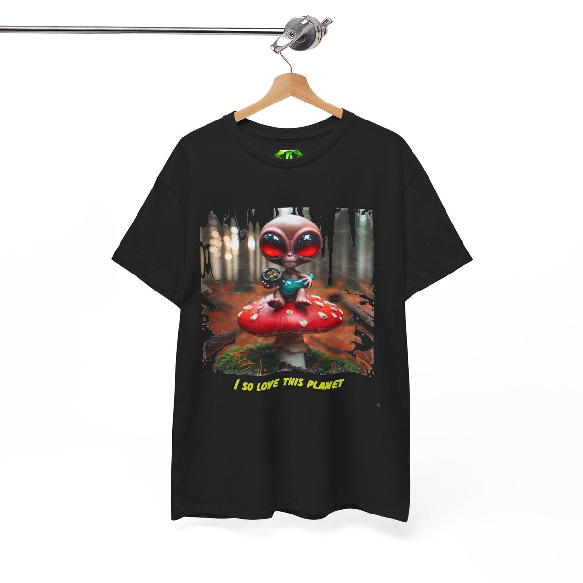 I so Love this Planet - Kryptonite T-Shirt | Kryptonite Black Unisex Tee, S-4XL