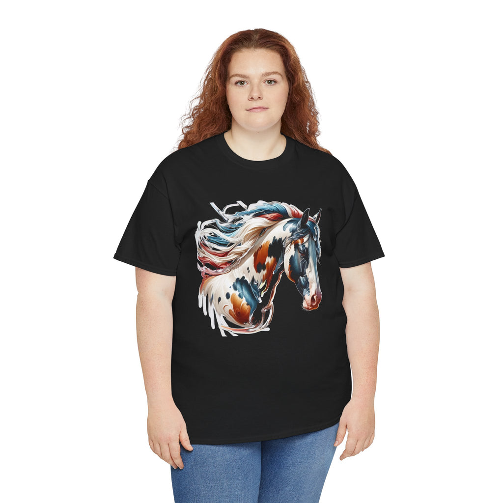 Paint Horse-  Kryptonite T-Shirt | Kryptonite Black Unisex Tee, S-4XL