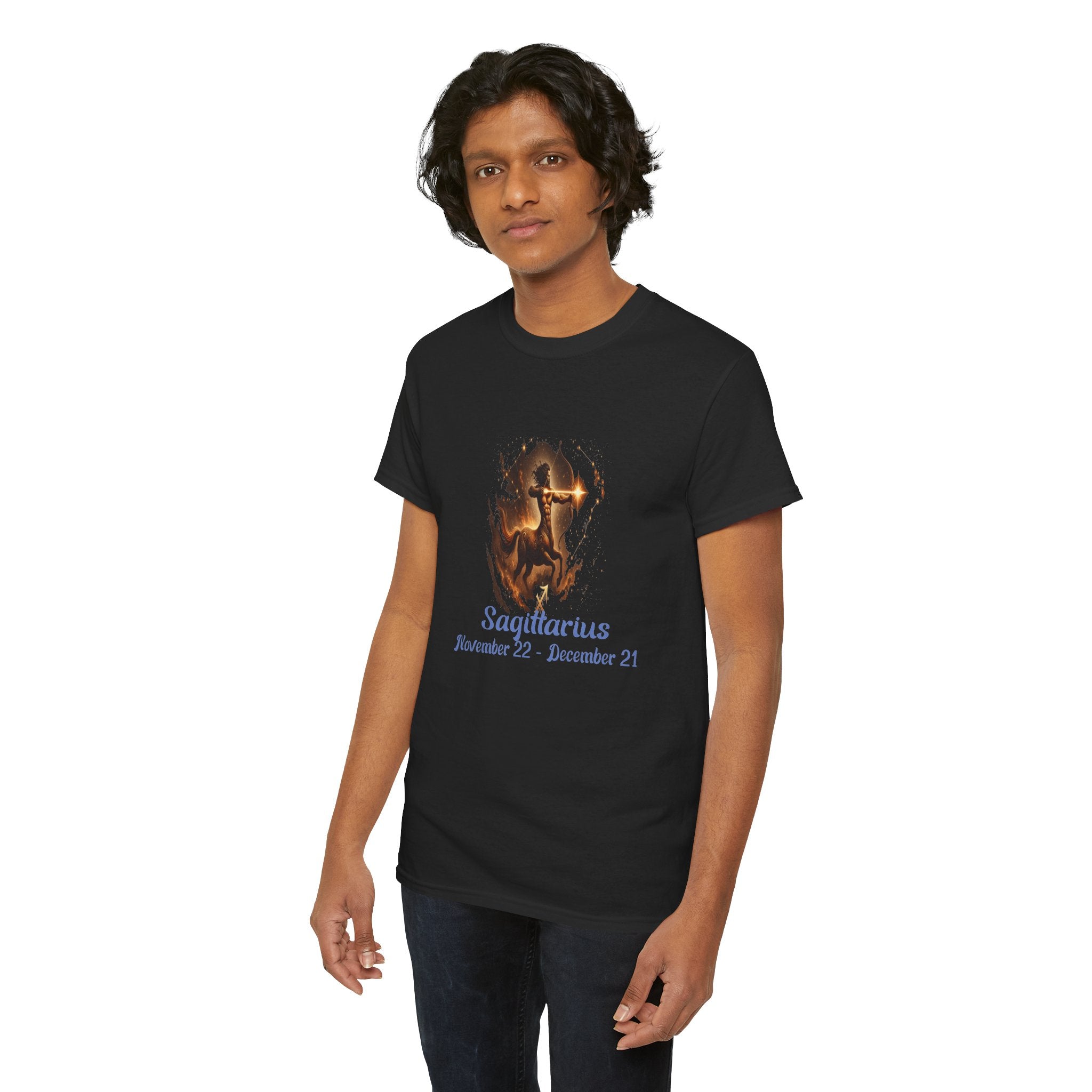 Sagittarius - Kryptonite T-Shirt | Kryptonite Black Unisex Tee, S-4XL