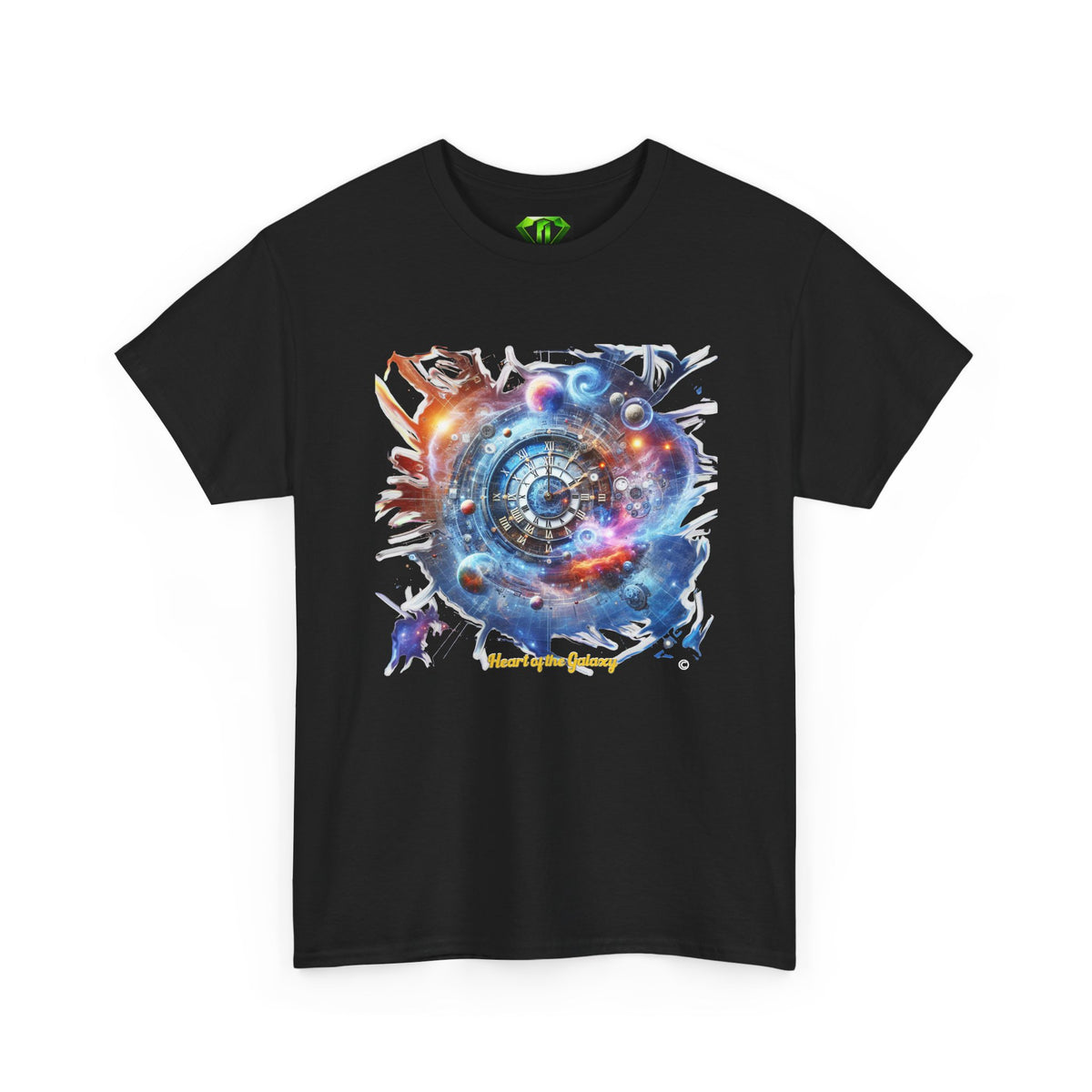 Heart of the Galaxy - Kryptonite T-Shirt | Kryptonite Black Unisex Tee, S-4XL