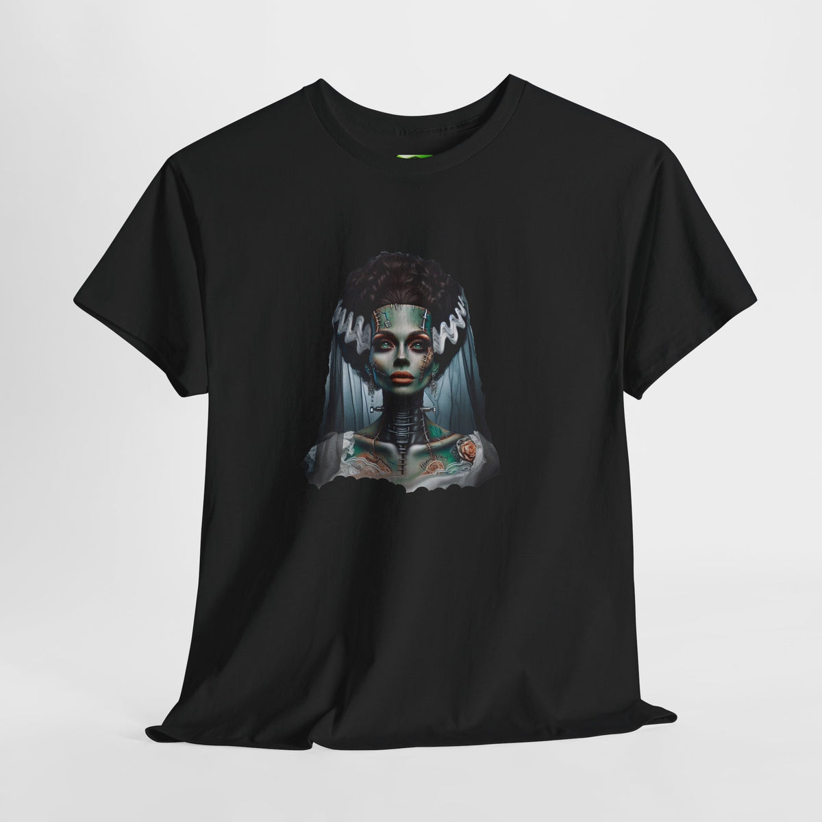 Bride of Frankenstein -  Kryptonite T-Shirt | Kryptonite Black Unisex Tee, S-4XL