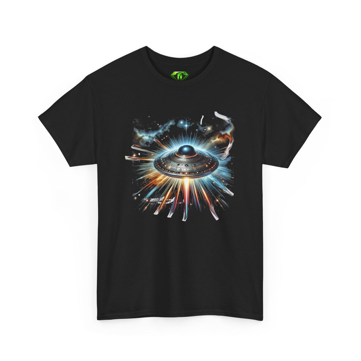 UFO Craft - Kryptonite T-Shirt | Kryptonite Black Unisex Tee, S-4XL