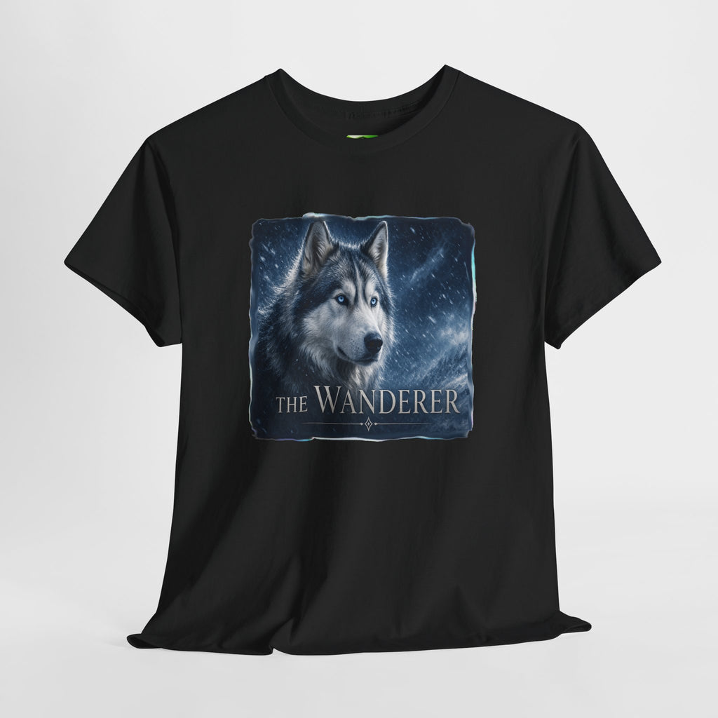 The Husky Wanderer - Kryptonite T-Shirt | Kryptonite Black Unisex Tee, S-4XL