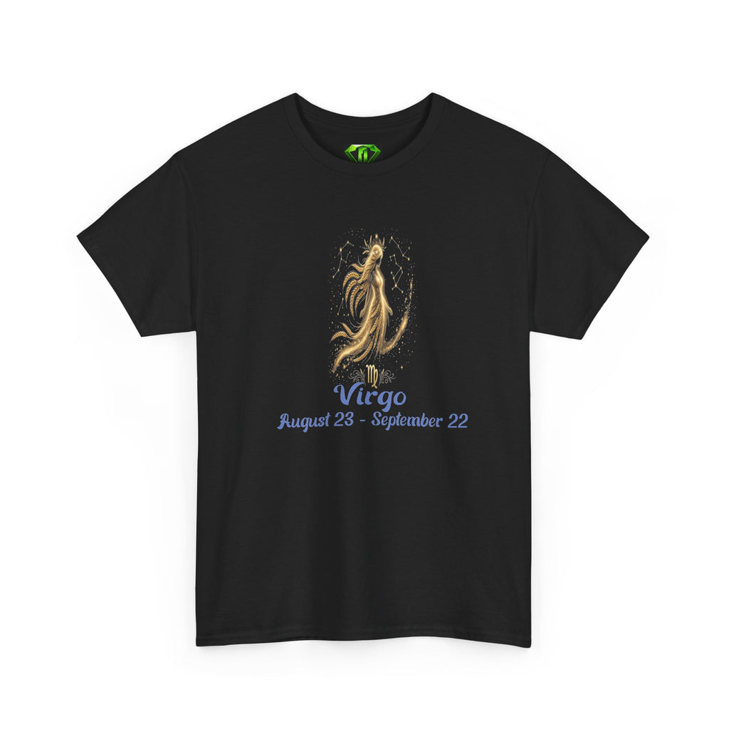 Virgo - Kryptonite T-Shirt | Kryptonite Black Unisex Tee, S-4XL