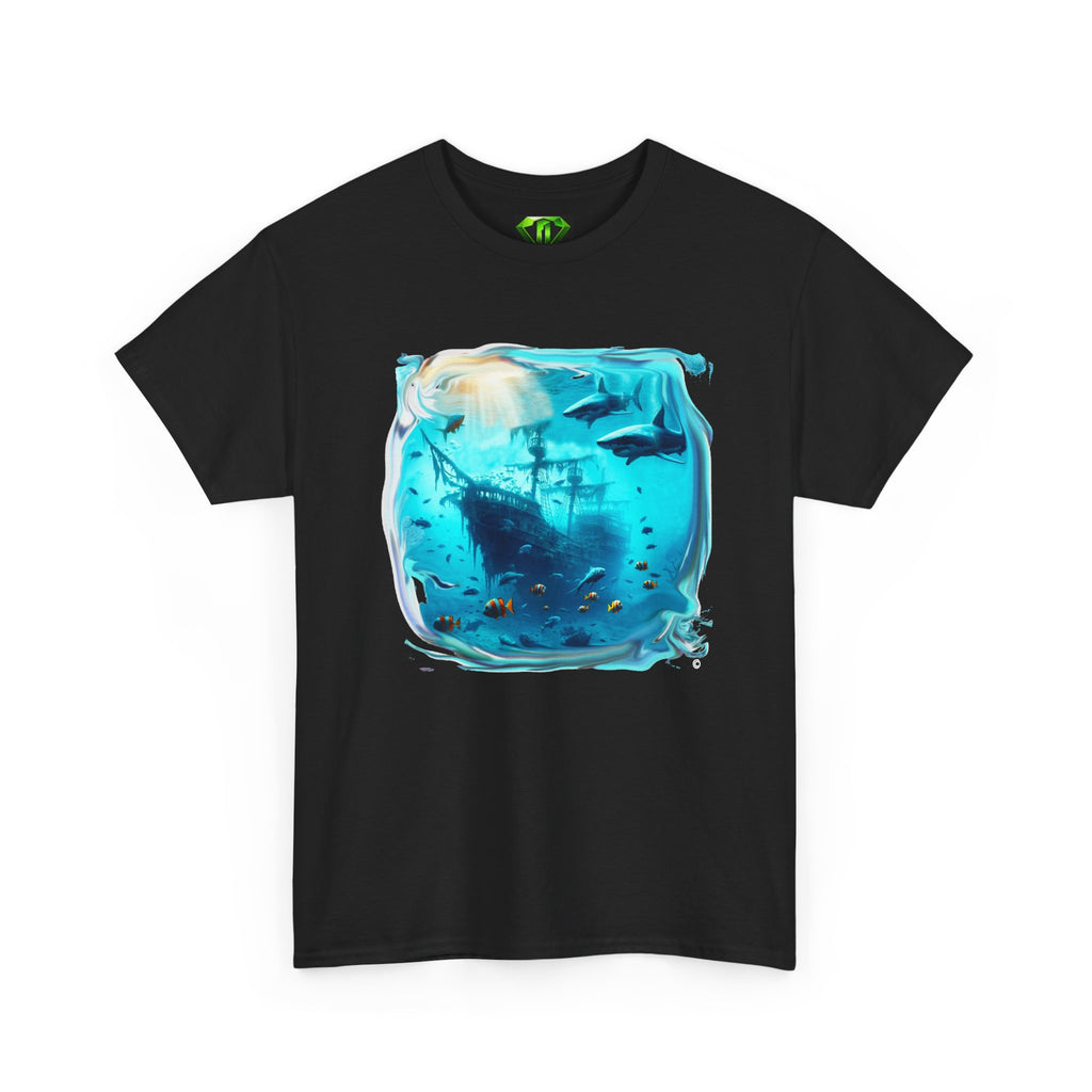 Sunken Ship -  Kryptonite T-Shirt | Kryptonite Black Unisex Tee, S-4XL