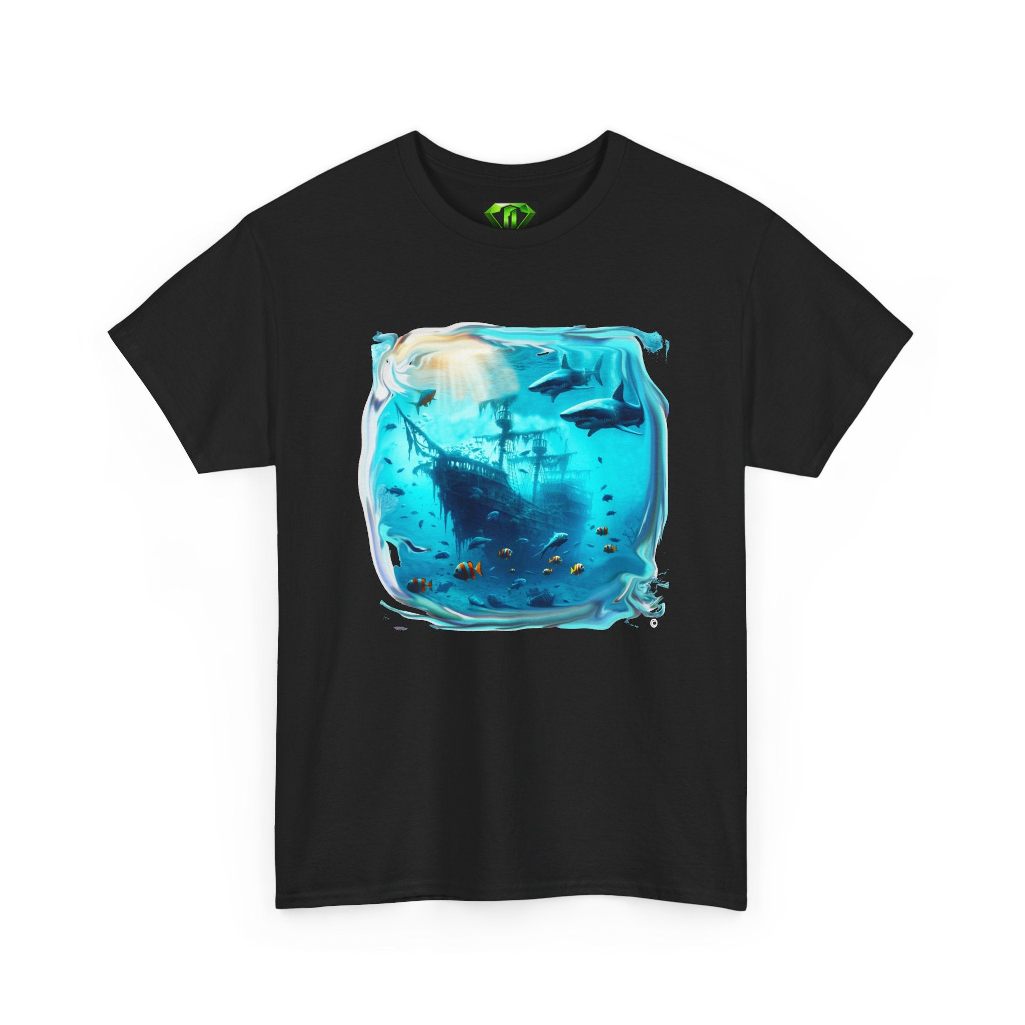 Sunken Ship -  Kryptonite T-Shirt | Kryptonite Black Unisex Tee, S-4XL