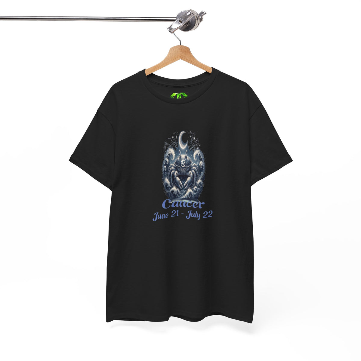 Zodiac Cancer Astrology 69 -Kryptonite T-Shirt | Kryptonite Black Unisex Tee, S-4XL