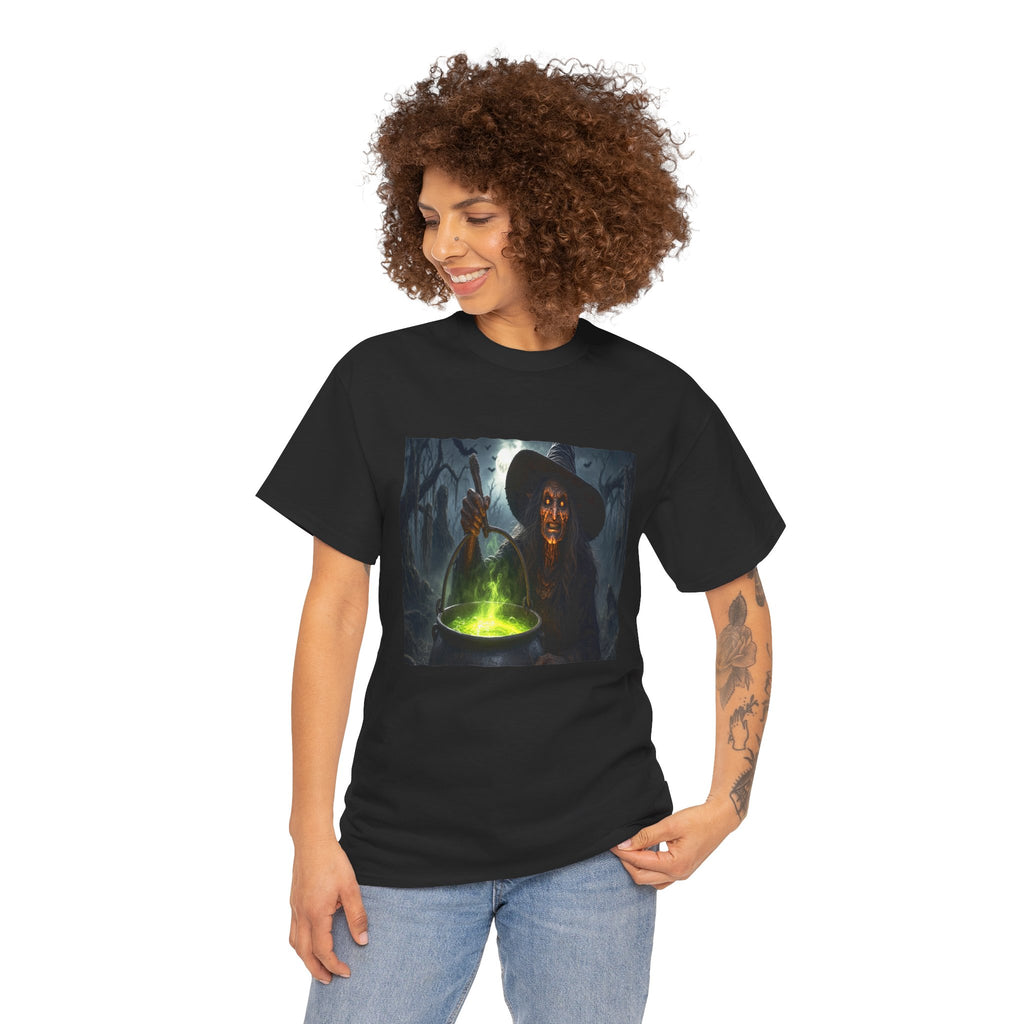Evil Witch-  Kryptonite T-shirts - Haunted Harvest — Original Halloween Collection - Unisex T-shirts