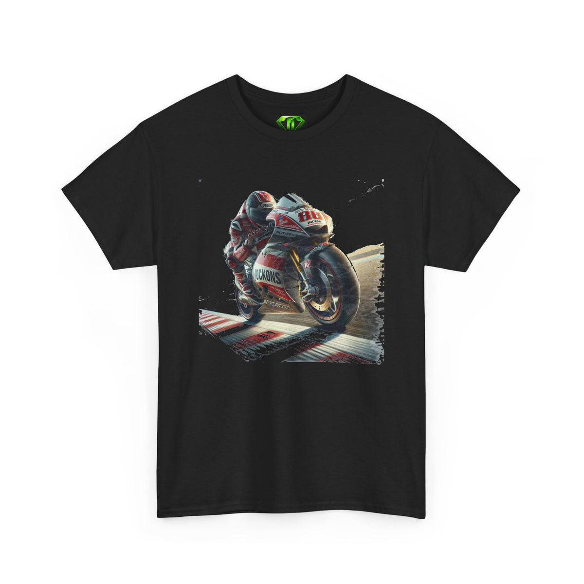 Rider 86  - Kryptonite T-Shirt | Kryptonite Black Unisex Tee, S-4XL