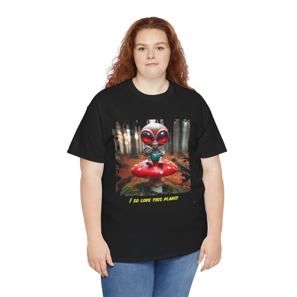 I so Love this Planet - Kryptonite T-Shirt | Kryptonite Black Unisex Tee, S-4XL
