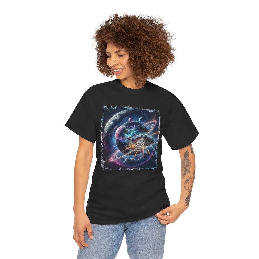 Galaxy Glimpse - Kryptonite T-Shirt | Kryptonite Black Unisex Tee, S-4XL