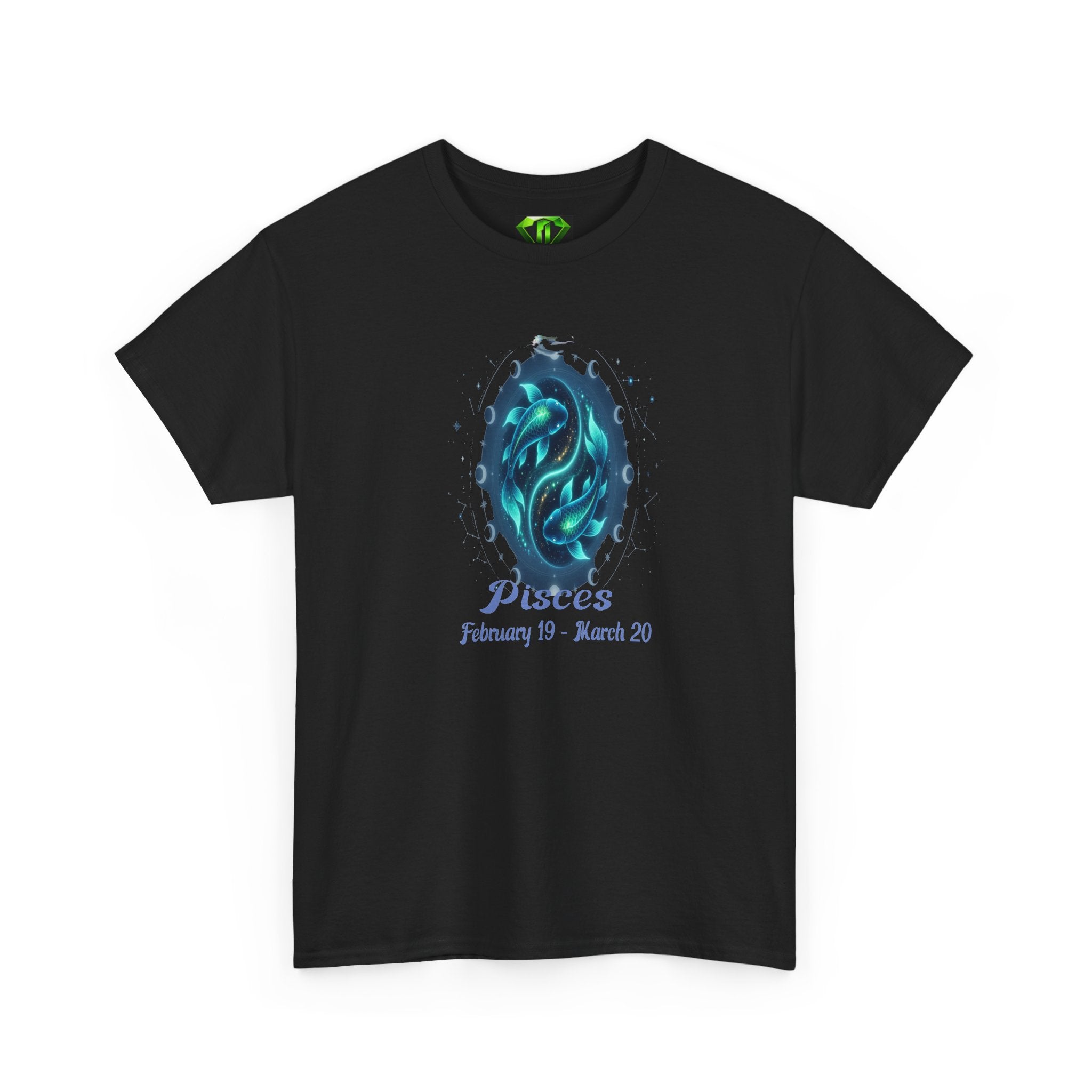 Pisces  - Kryptonite T-Shirt | Kryptonite Black Unisex Tee, S-4XL