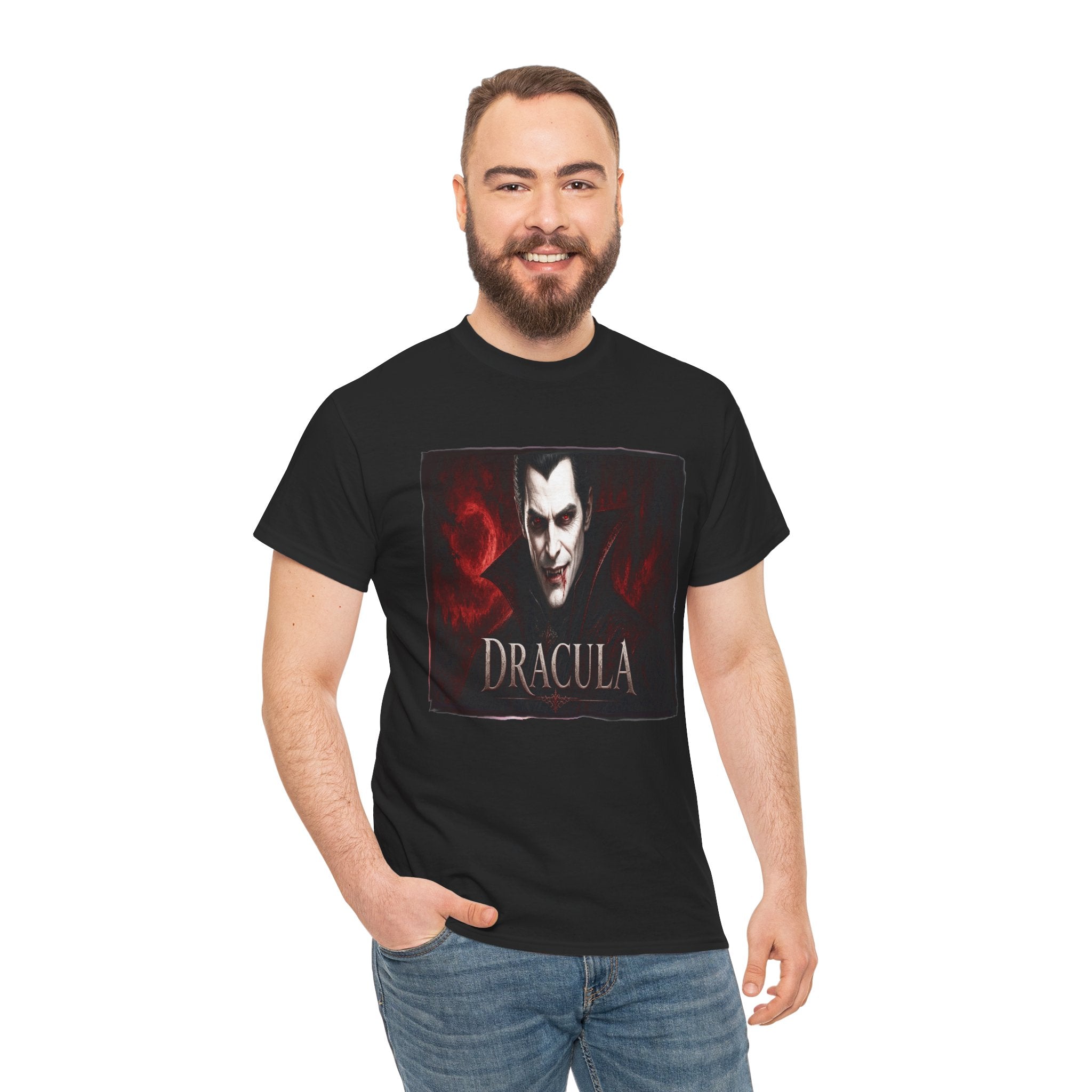 Dracula  - Kryptonite T-Shirt | Kryptonite Black Unisex Tee, S-4XL