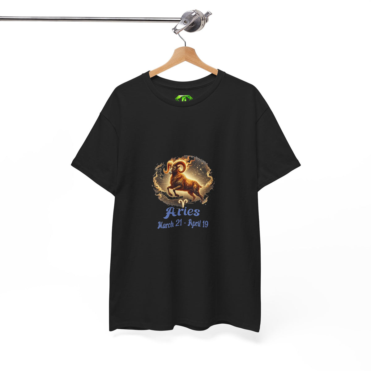 Aries- Kryptonite T-Shirt | Kryptonite Black Unisex Tee, S-4XL