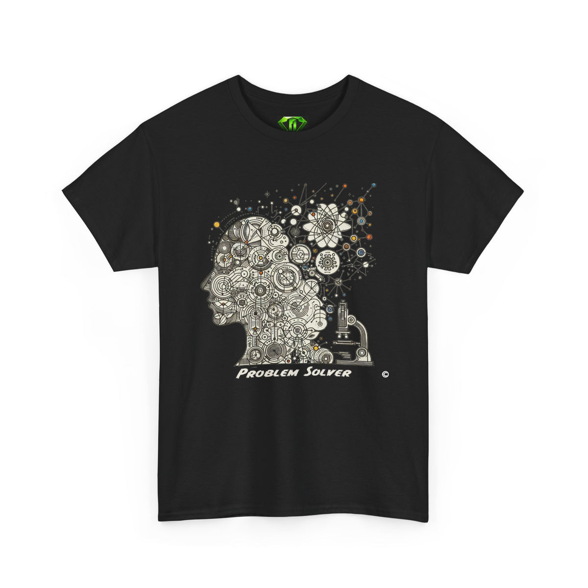 Problem Solver  - Kryptonite T-Shirt | Kryptonite Black Unisex Tee, S-4XL