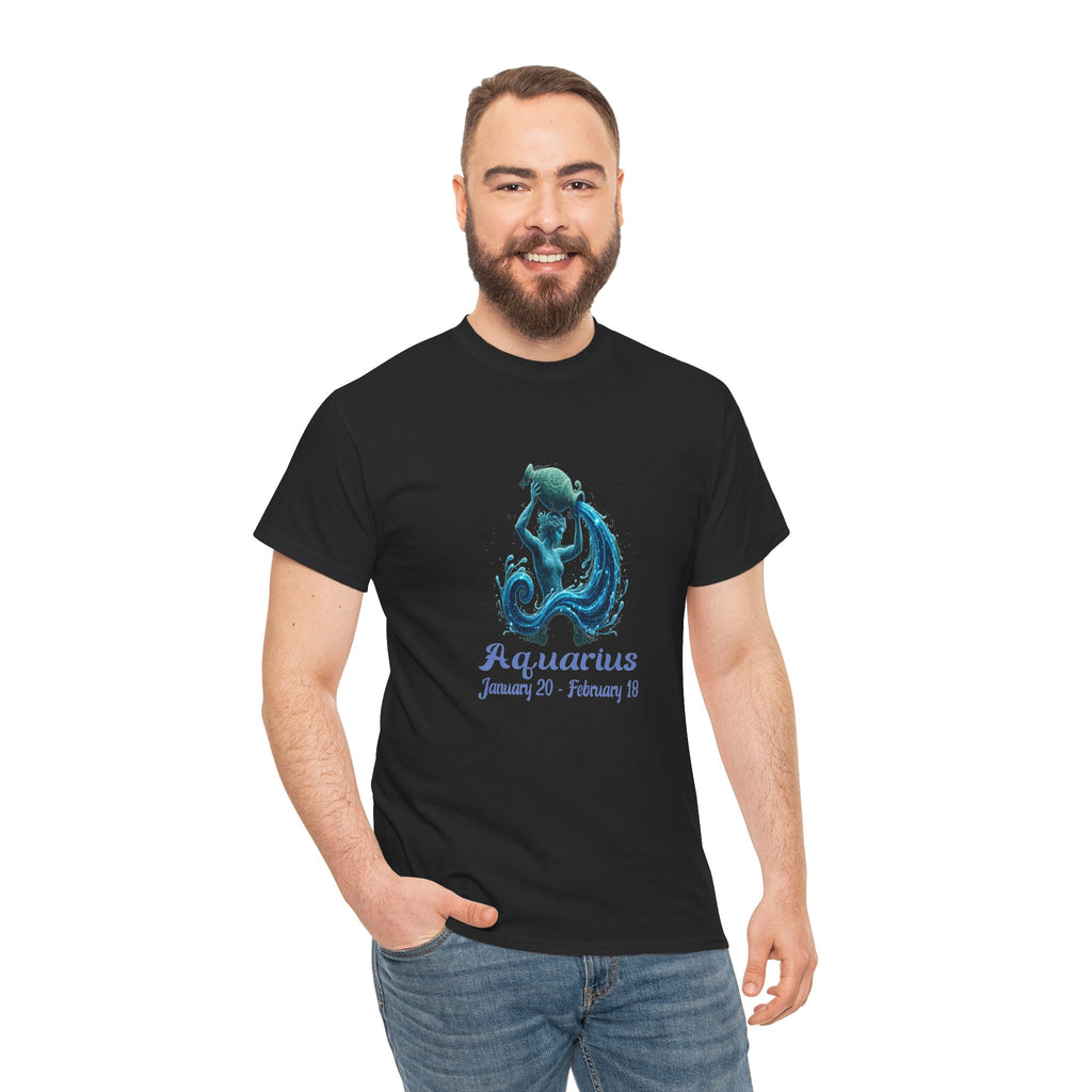 Aquarius - Kryptonite T-Shirt | Kryptonite Black Unisex Tee, S-4XL