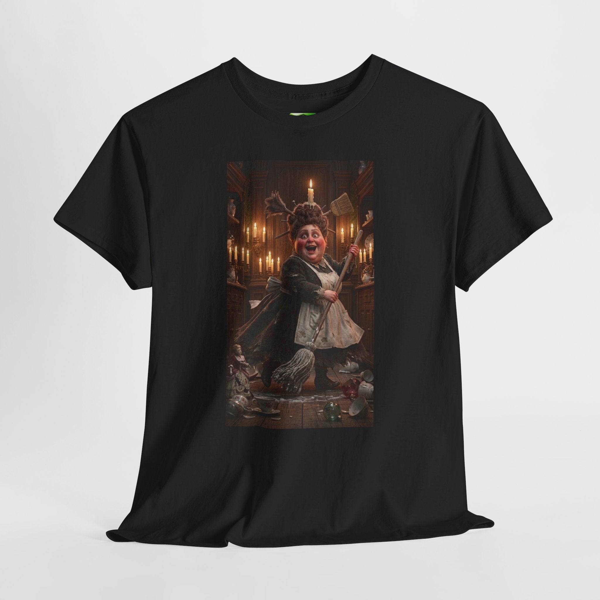 Oksana Heart of the Manor - The Duskmores Collection Gothic T-Shirt | Kryptonite Black Unisex Tee, S-4XL