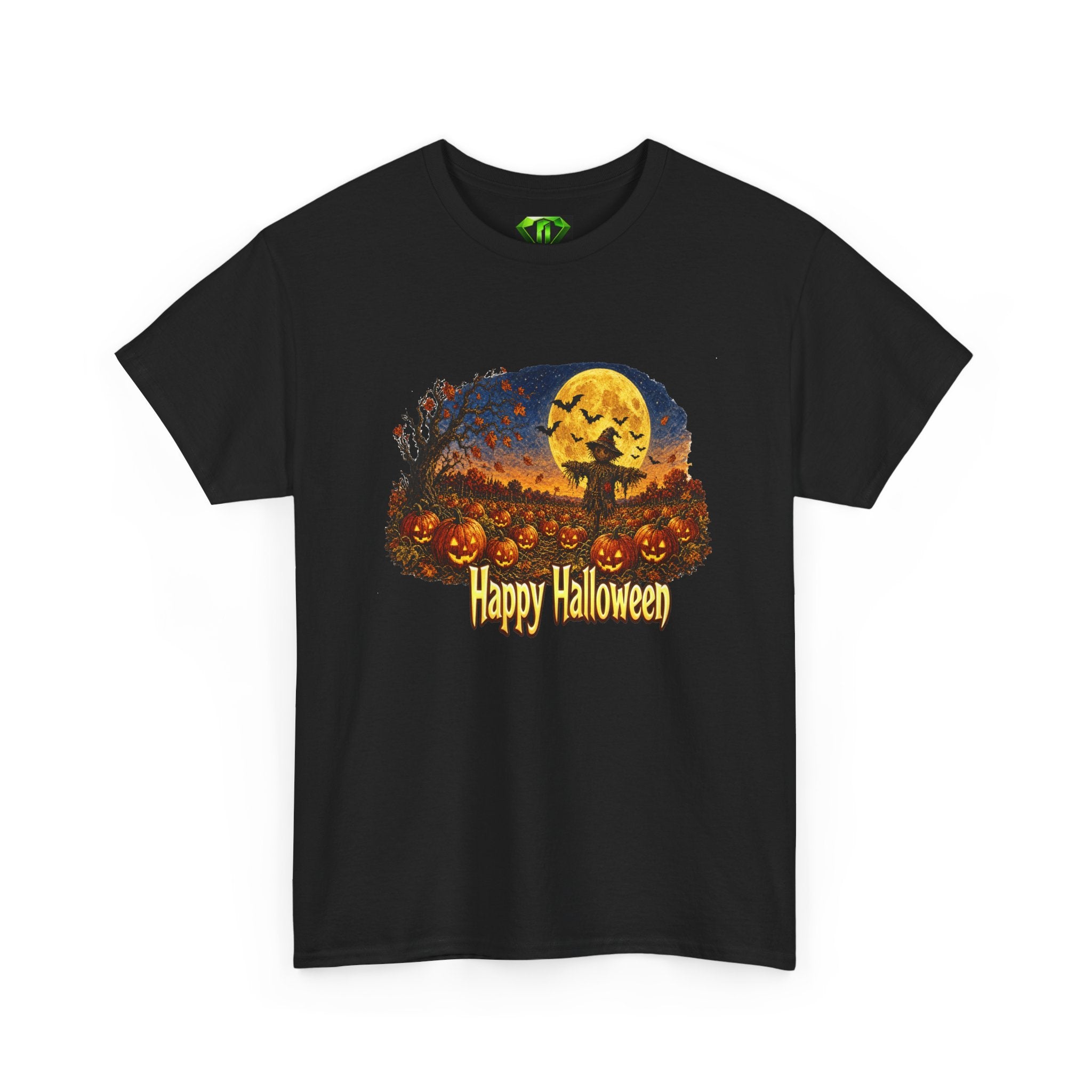 Pumpkin Patch Halloween - Kryptonite T-Shirt | Kryptonite Black Unisex Tee, S-4XL