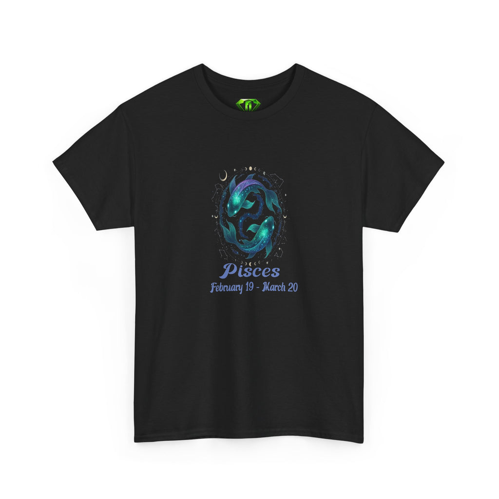 Pisces - Kryptonite T-Shirt | Kryptonite Black Unisex Tee, S-4XL