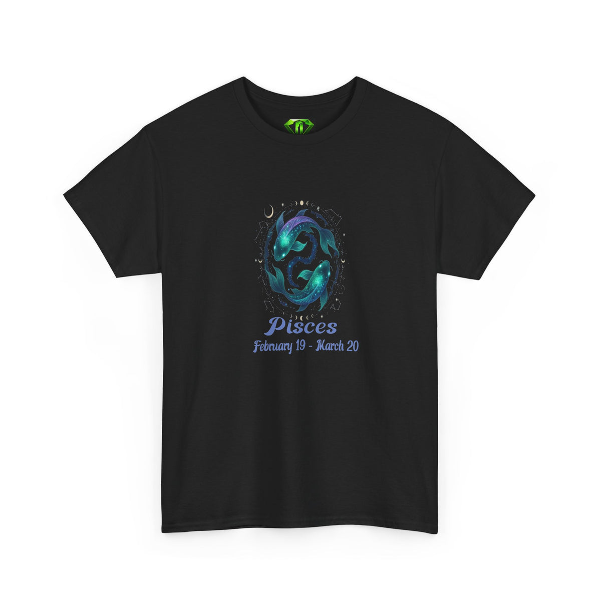Pisces - Kryptonite T-Shirt | Kryptonite Black Unisex Tee, S-4XL