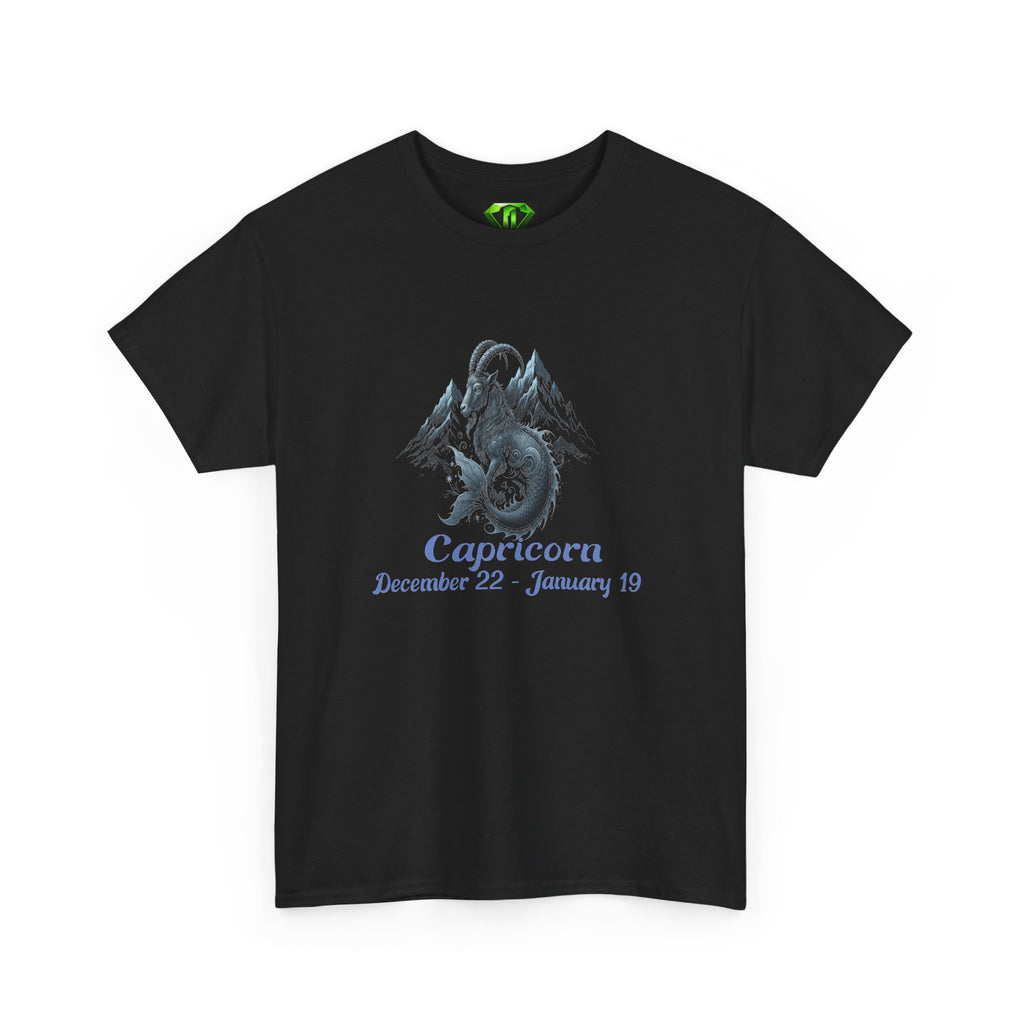 Capricorn - Kryptonite T-Shirt | Kryptonite Black Unisex Tee, S-4XL