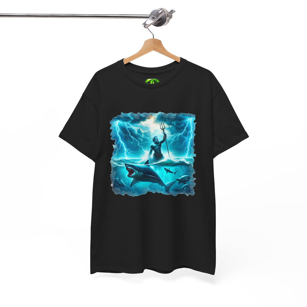 Neptunes Summons Storm - Kryptonite T-Shirt | Kryptonite Black Unisex Tee, S-4XL