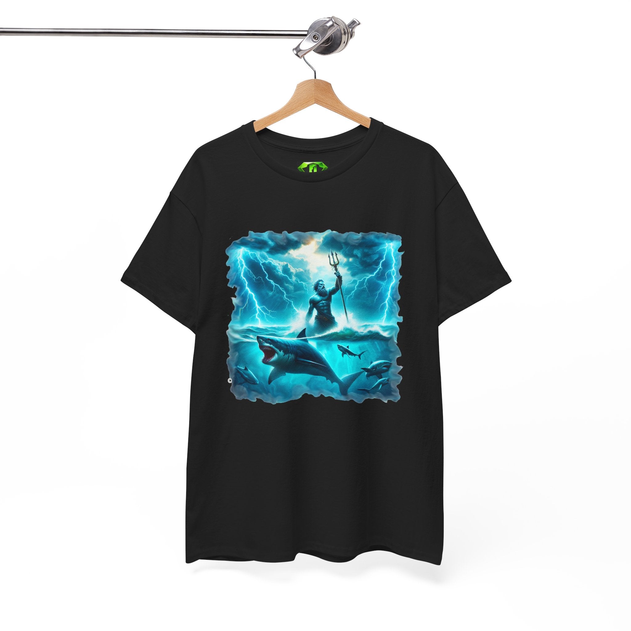 Neptunes Summons Storm - Kryptonite T-Shirt | Kryptonite Black Unisex Tee, S-4XL