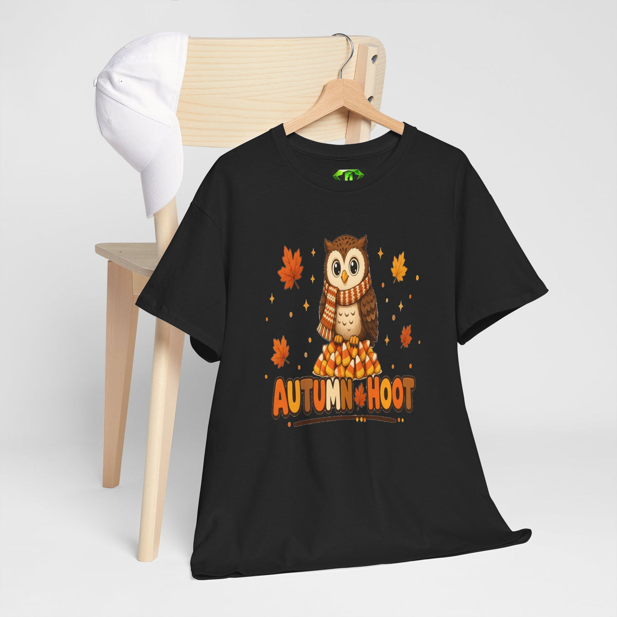 Autumn Hoot - Kryptonite T-Shirt | Kryptonite Black Unisex Tee, S-4XL