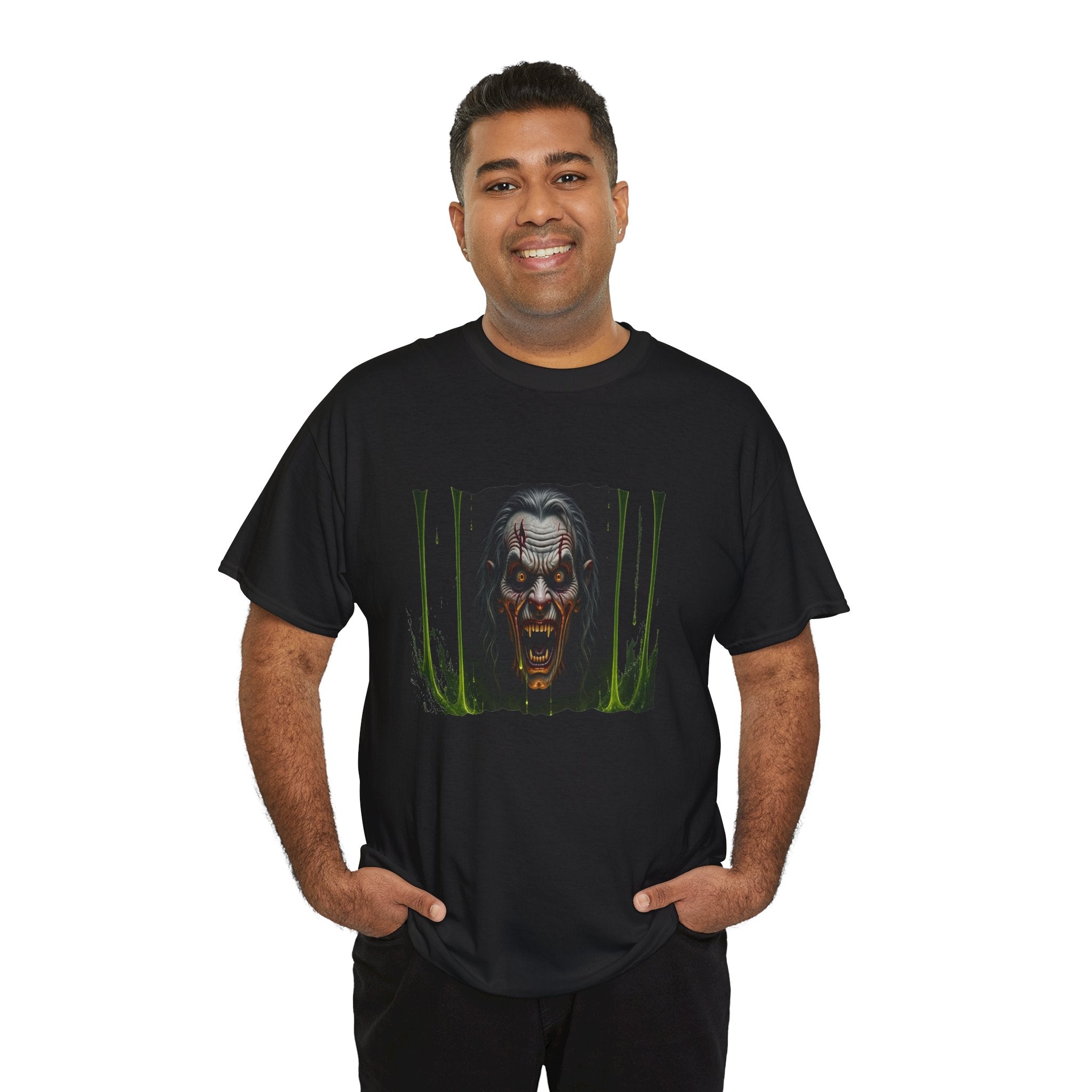 Evil Creature  Kryptonite T-shirts - Haunted Harvest — Original Halloween Collection - Unisex T-shirts