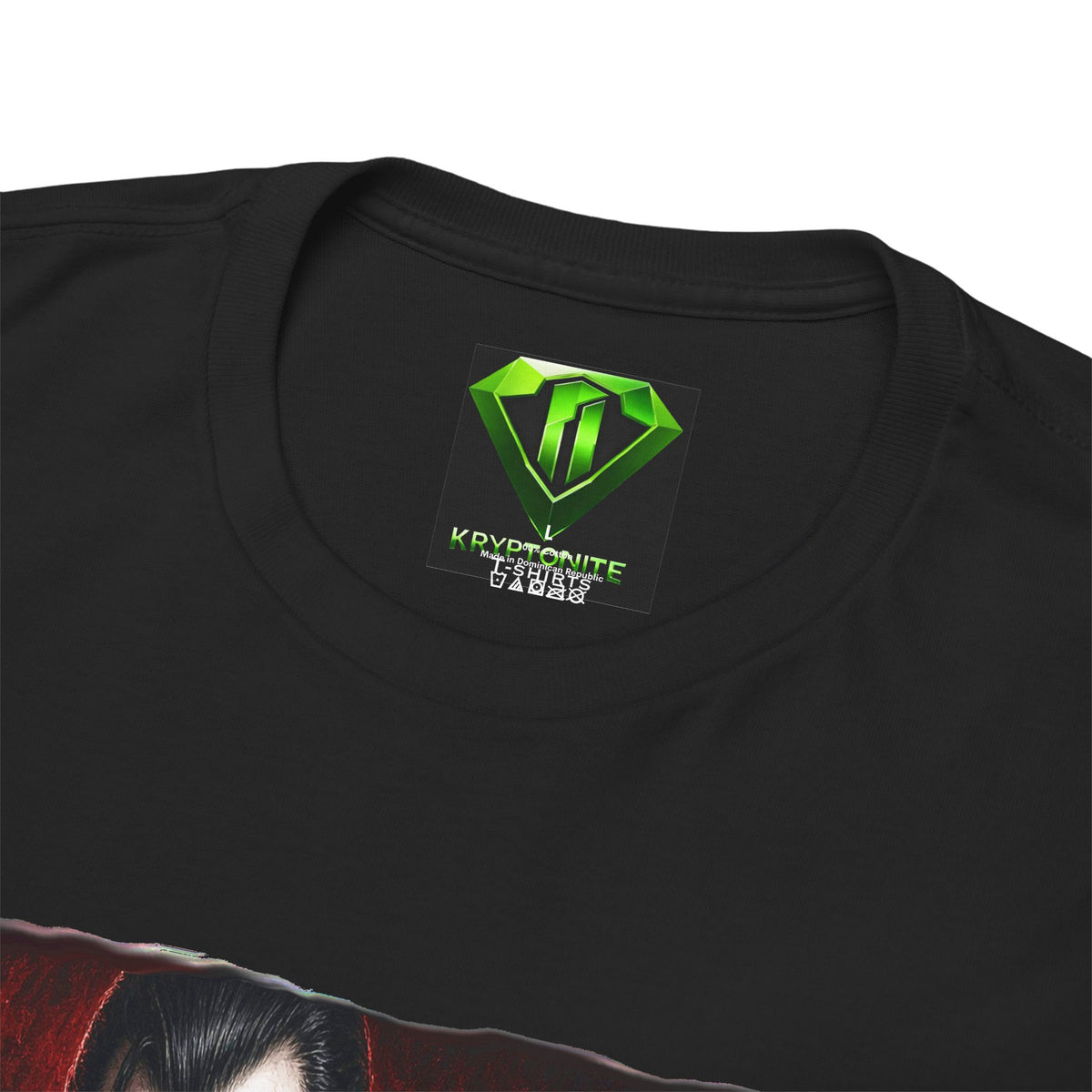 The Dracula Stare - Kryptonite T-Shirt | Kryptonite Black Unisex Tee, S-4XL