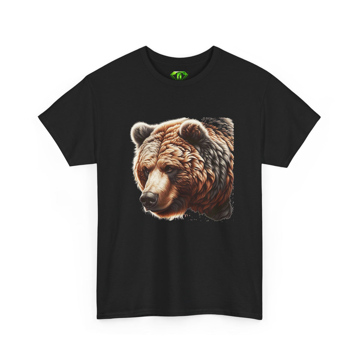 Alaskan Grizzley -  Kryptonite T-Shirt | Kryptonite Black Unisex Tee, S-4XL