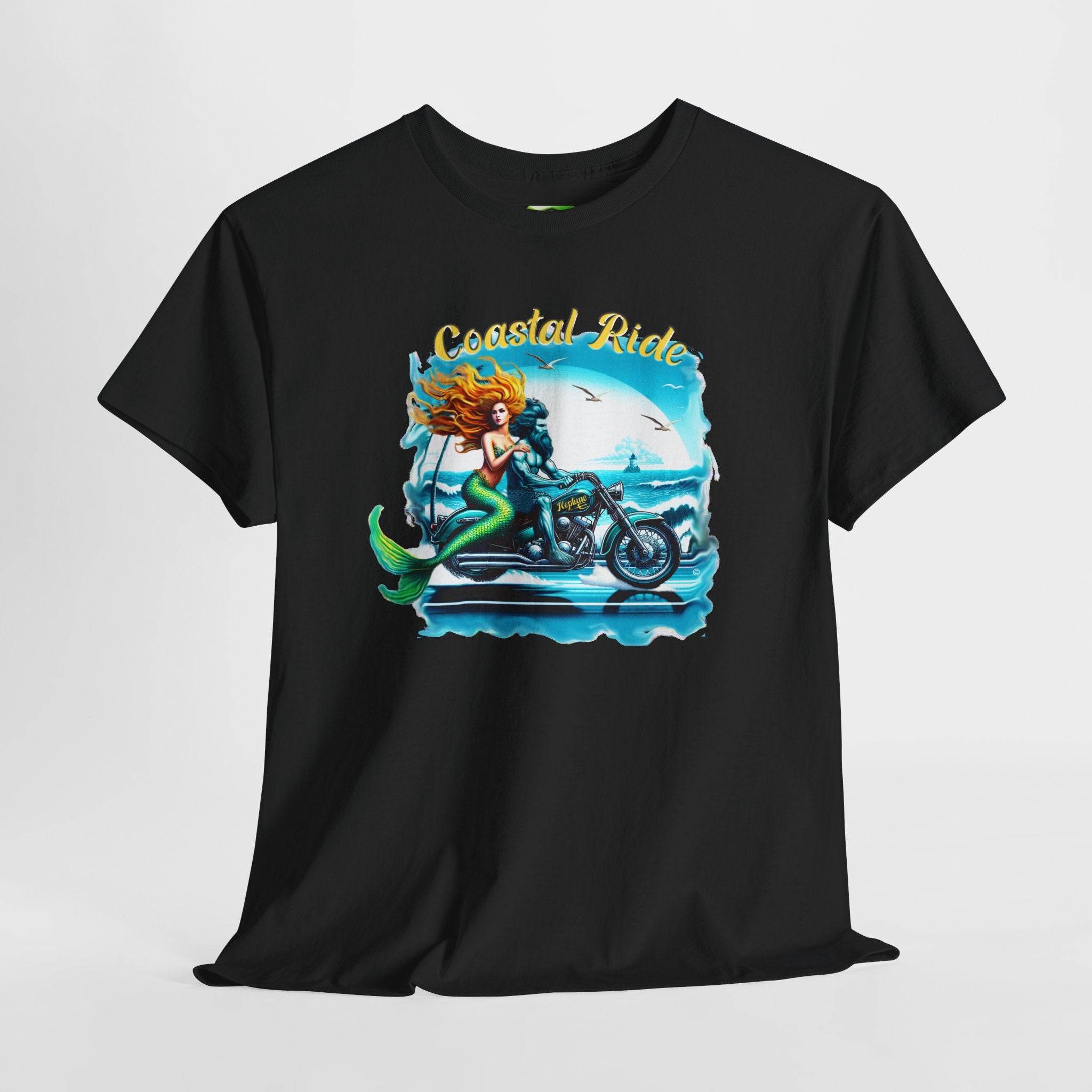 Coastal Ride, Kryptonite T-Shirt | Kryptonite Black Unisex Tee, S-4XL