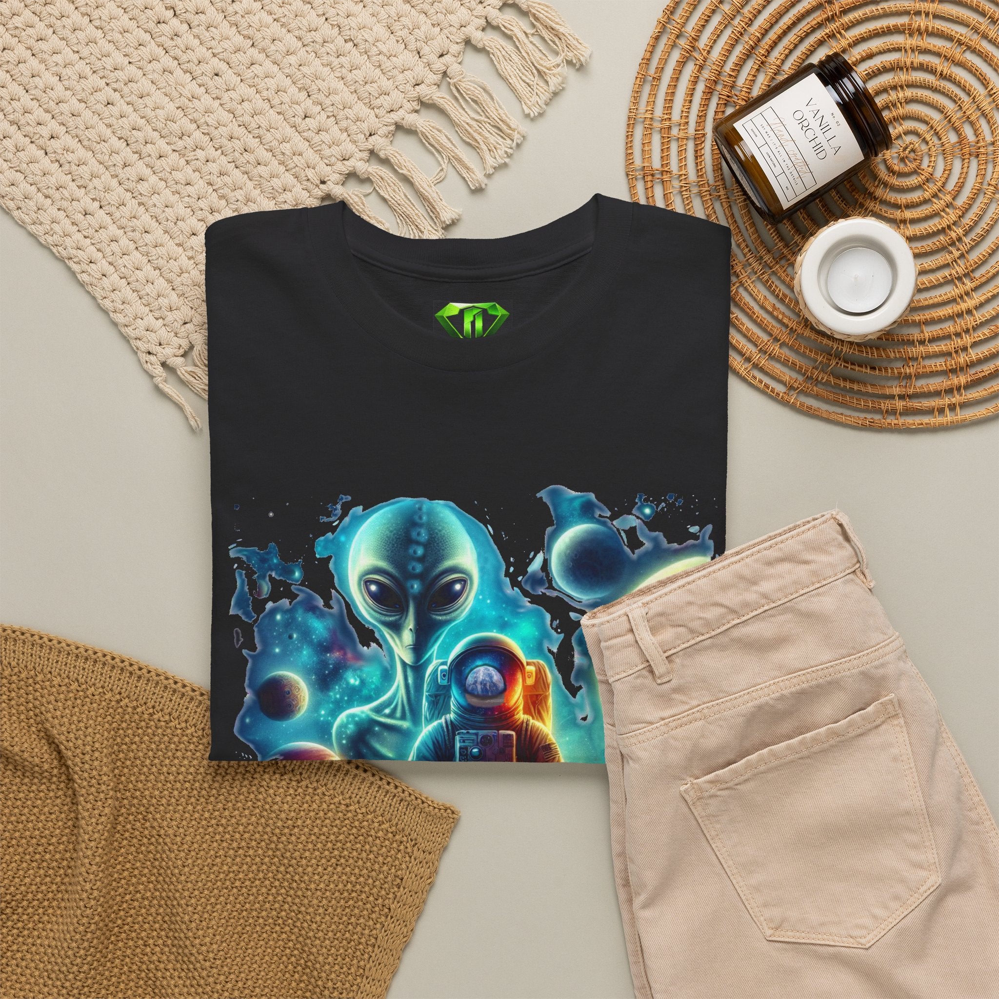 First Contact - Kryptonite T-Shirt | Kryptonite Black Unisex Tee, S-4XL