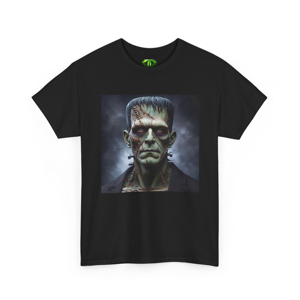 Frankenstein — Horror Gothic T-Shirt Kryptonite T-Shirts | Black Unisex