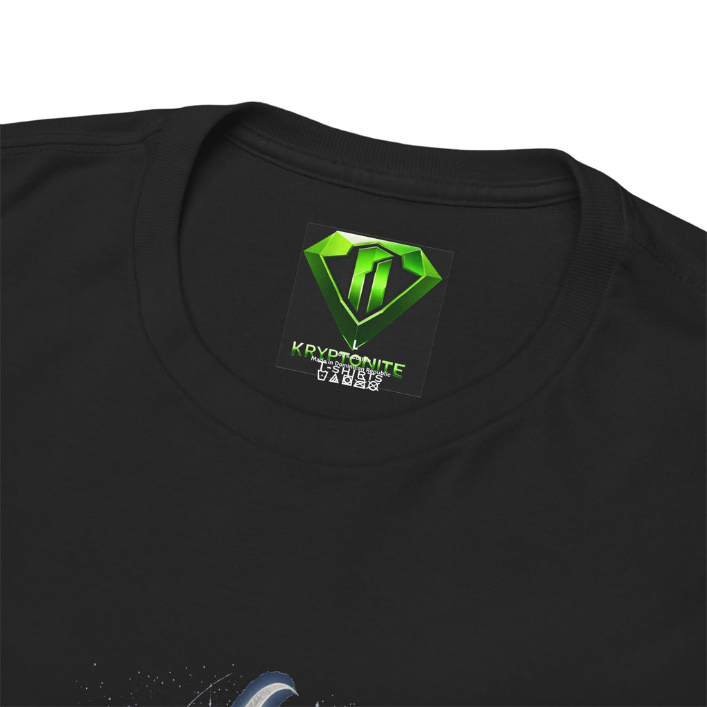 Zodiac Cancer Astrology Crest Moon & Waves - Kryptonite T-Shirt | Kryptonite Black Unisex Tee, S-4XL